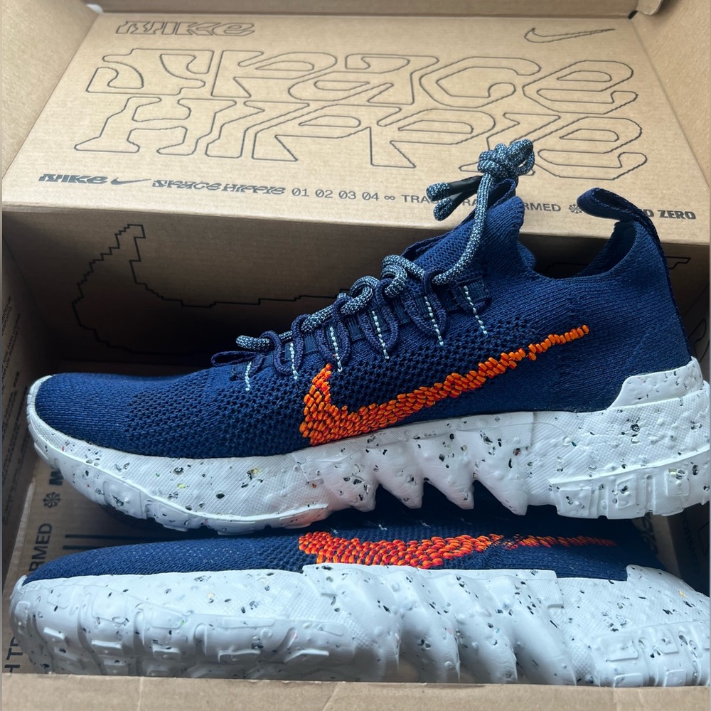 New M8/W9.5 Nike Space Hippie 01  Detroit Tigers DN0010-400  No Box - Picture 6 of 9